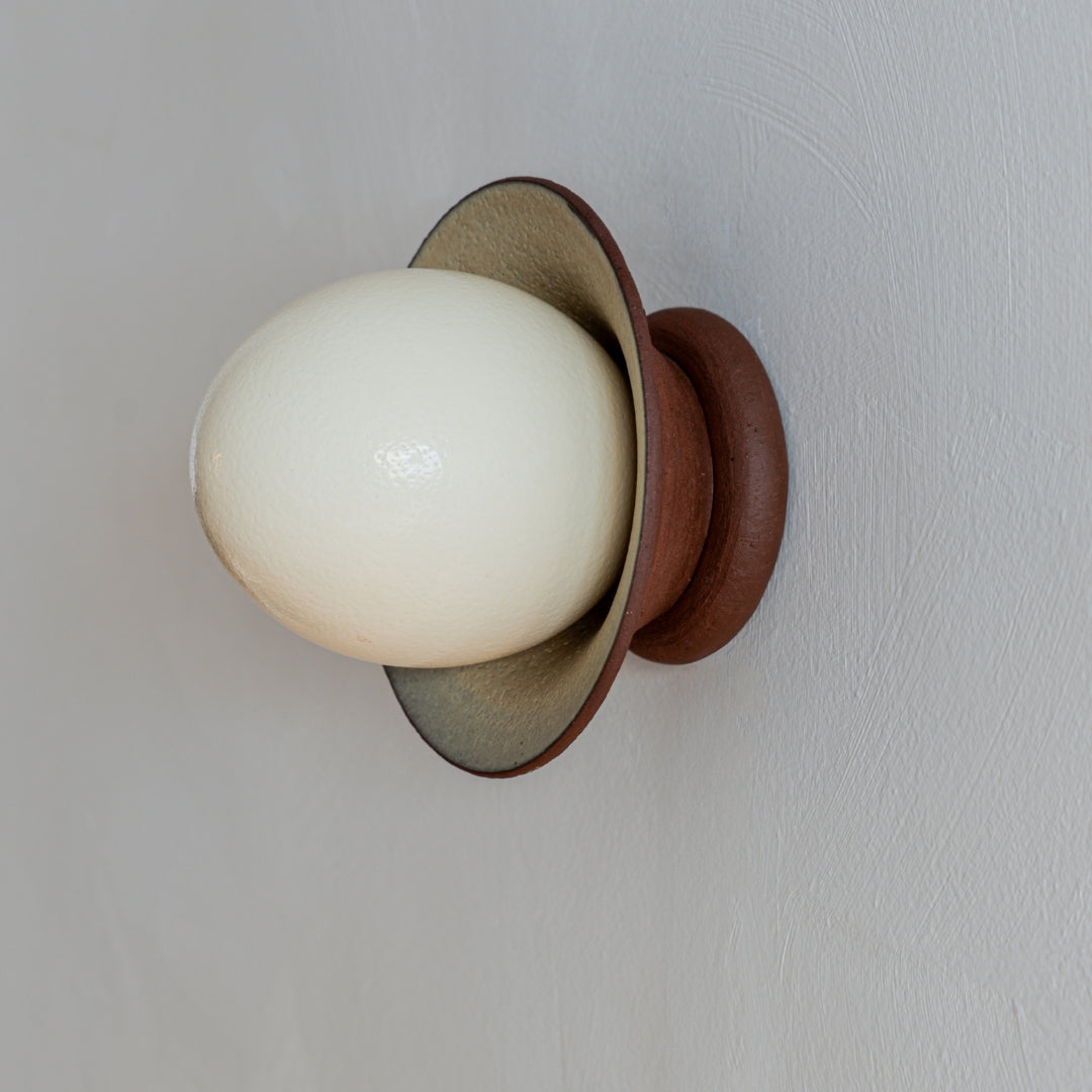 EGG Wall Lamp - Eggshell